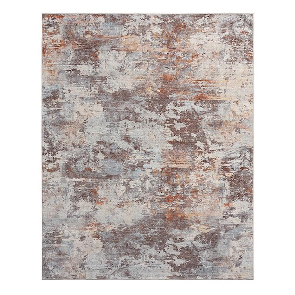 KALATY Calabria Earth/Sky 2 ft. 6 in. x 10 ft. Area Rug