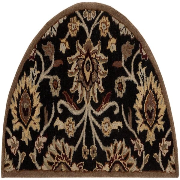 Cambrai Charcoal Doormat 2 ft. x 4 ft. Hearth Indoor Area Rug