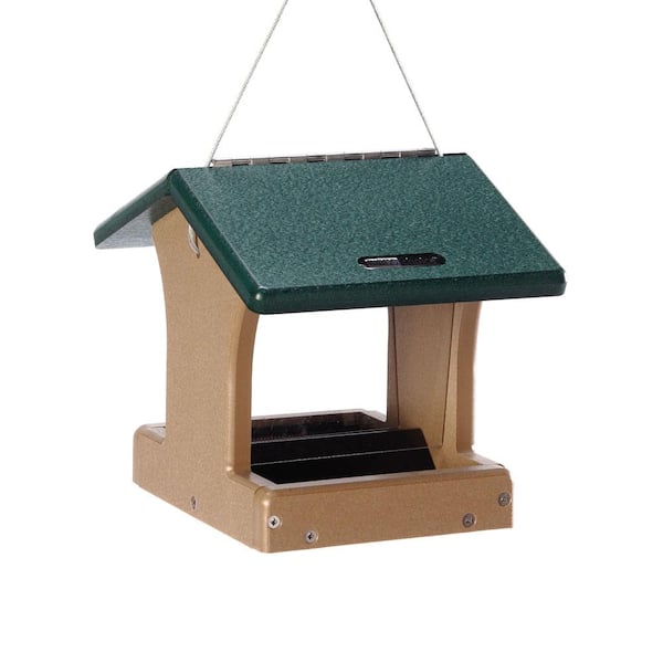 BIRDS choice Small Recycled 2-Sided Hopper Feeder