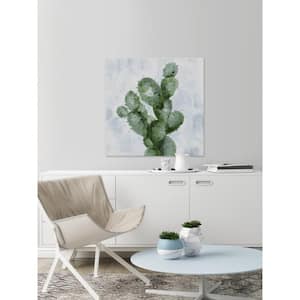 48 in. H x 48 in. W "Abstract Cactus" by Marmont Hill Printed Canvas Wall Art