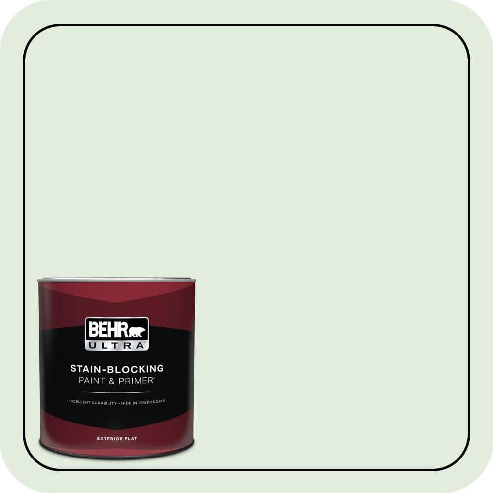 1 qt. #M400-1 Establish Mint Flat Exterior Paint & Primer price history on PriceWatchPro