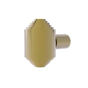 1-1/4 Inch Cabinet Knob in Unlacquered Brass