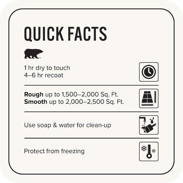 5 gal. White Self-Priming 1 Part Epoxy Interior/Exterior Concrete and Garage Floor Paint