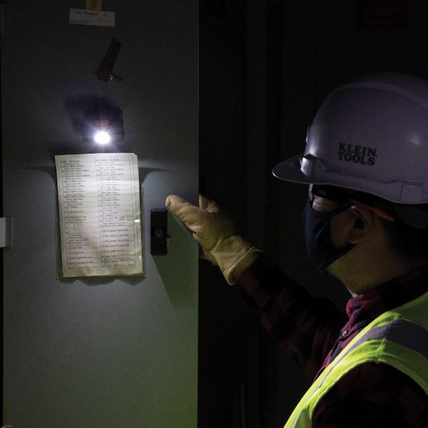 Klein Tools Rechargeable 2-Color LED Headlamp with Adjustable