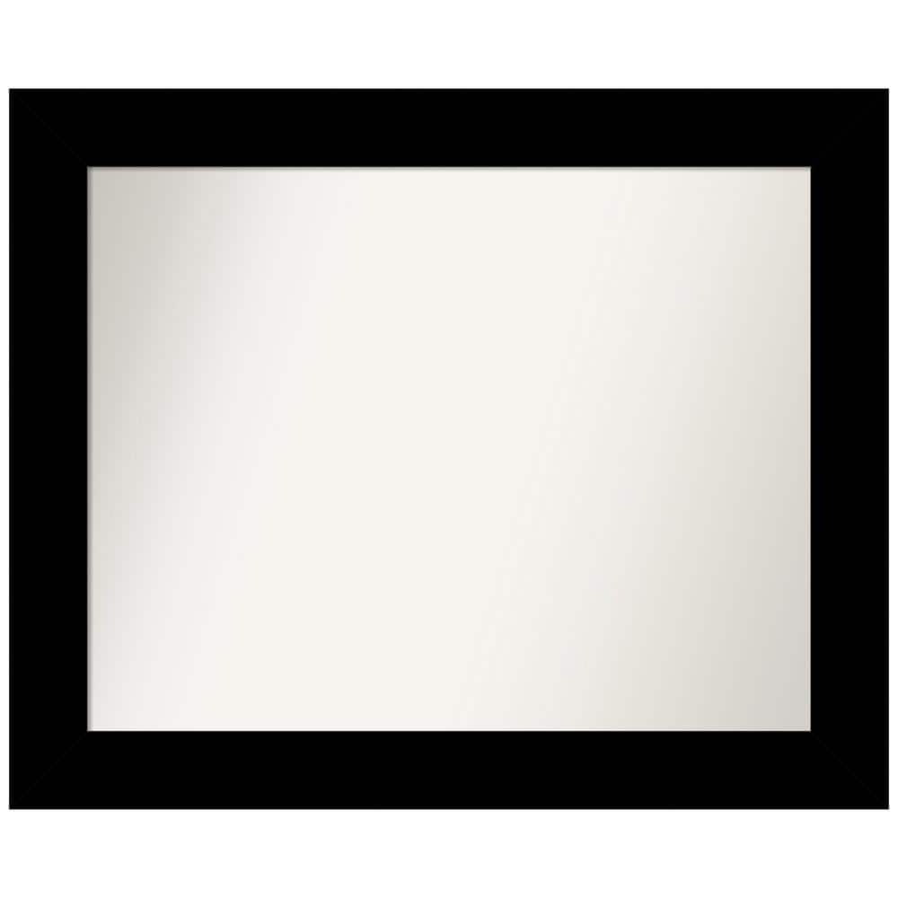 Amanti Art Basic Black 33.5 in. x 27.5 in. NonBeveled Casual Rectangle