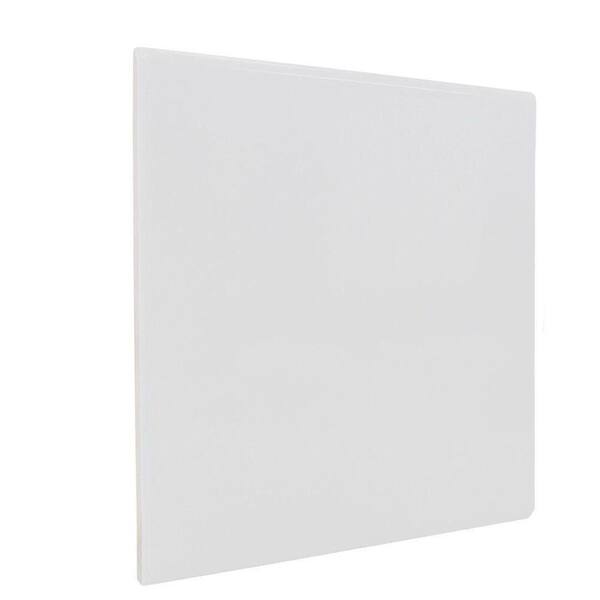 U.S. Ceramic Tile Matte Tender Gray 6 in. x 6 in. Ceramic Surface Bullnose Corner Wall Tile-DISCONTINUED