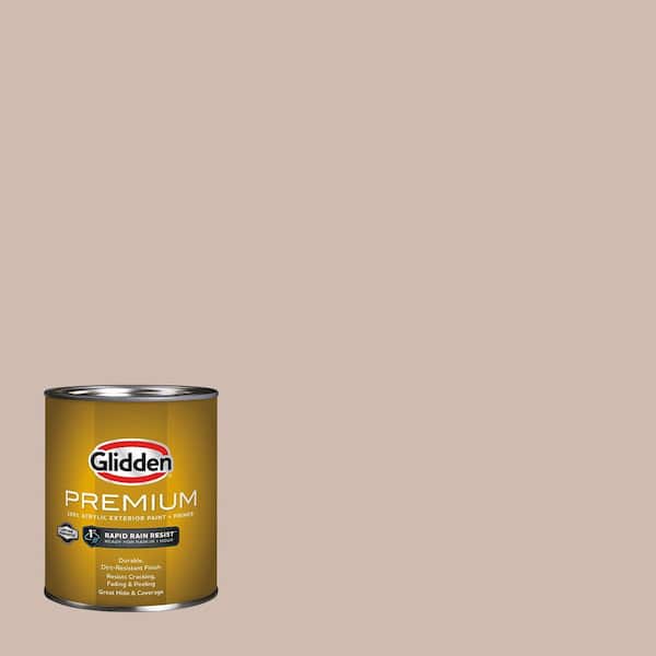 Glidden Premium 1 qt. Pueblo PPG1073-4 Flat Exterior Latex Paint