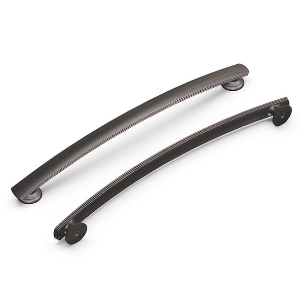 HICKORY HARDWARE American Diner 8-13/16 in. Modern Arch Cabinet Pull Vintage Bronze Handle for Kitchen, Bathroom, Furniture (5 Pack)