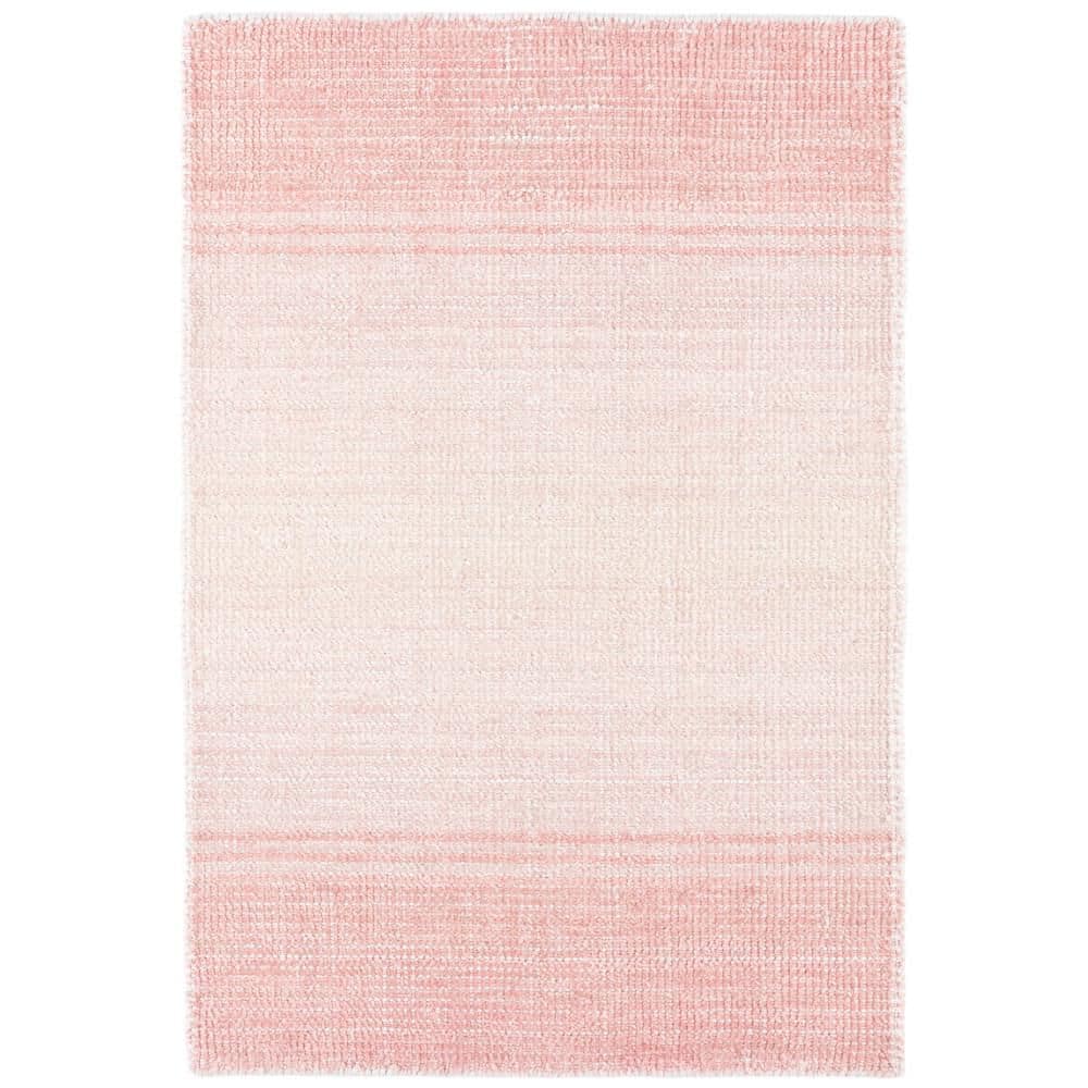 Pandora Hand Loom Knotted Pink 8 ft. x 10 ft. Indoor Area Rug price history on PriceWatchPro