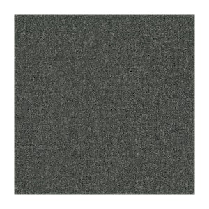24 in. x 24 in. Textured Loop Carpet - Advance -Color Stonewash