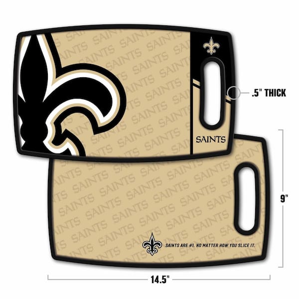 YouTheFan NFL New Orleans Saints Logo Series Cutting Board