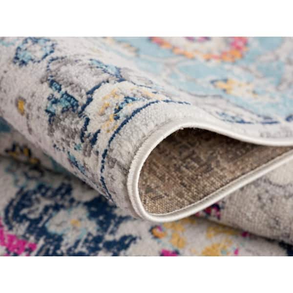 Savannah Rust 2 ft. 3 in. x 10 ft. Modern Abstract Runner Rug