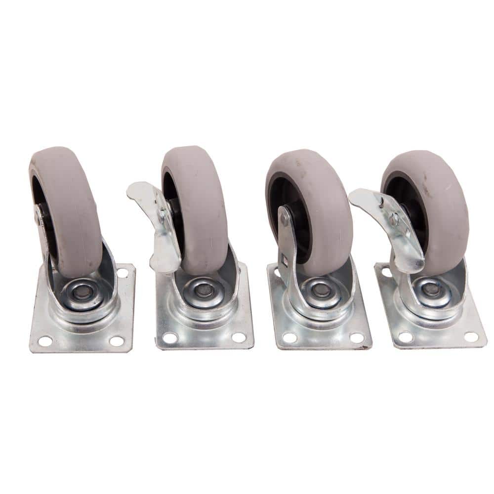 91 lb. Replacement Caster for Evaporative Cooler Models: MFC3600, MC37A, MC37M (Set of 4) -  Hessaire, 6366100