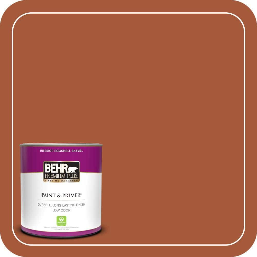 1 qt. #S-H-240 Falling Leaves Eggshell Enamel Low Odor Interior Paint & Primer price history on PriceWatchPro
