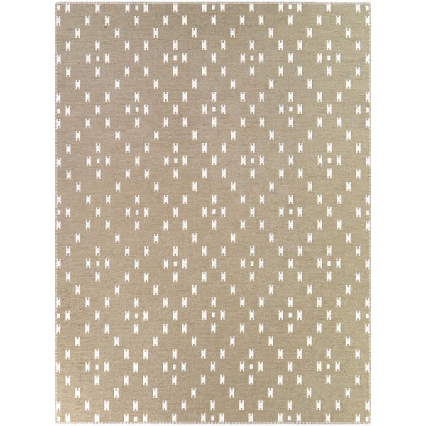 Baude Brown 8 ft. x 10 ft. Area Rug