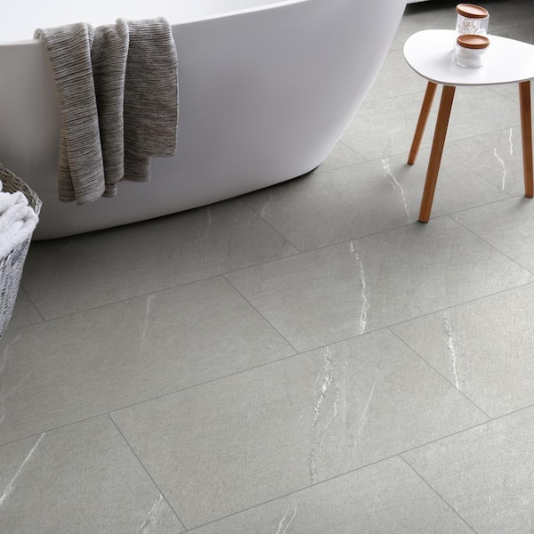 Corso Italia Alpe Graphite 12 in. x 24 in. Porcelain Floor and Wall Tile (15.5 sq. ft. / case) Corso Italia Alpe Graphite 12 in. x 24 in. Porcelain Floor and Wall Tile (15.5 sq. ft. / case)