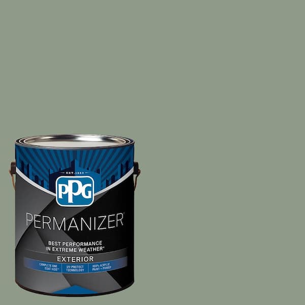 PERMANIZER 1 gal. PPG1129-5 Farm Fresh Semi-Gloss Exterior Paint