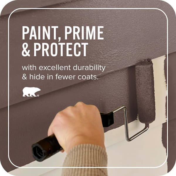 BEHR ULTRA 1 gal. #710B-7 Rich Mahogany Satin Enamel Exterior