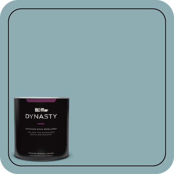 BEHR DYNASTY 1 qt. #510F-4 Bon Voyage Eggshell Enamel Interior Stain-Blocking Paint and Primer