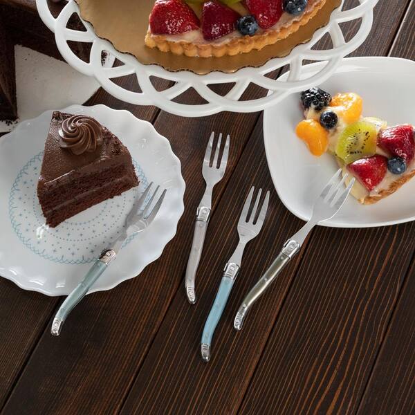 French Home Laguiole Cake Forks, Set of 4 - 18/0 Stainless-Steel
