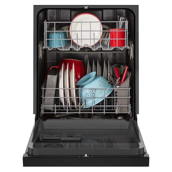 24 in. Front Built-In Tall Tub Dishwasher in Fingerprint Resistant Stainless Steel with 3-Cycles 59 dBA