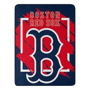 MLB Dimensional Red Sox Micro Raschel Multi-Color Throw
