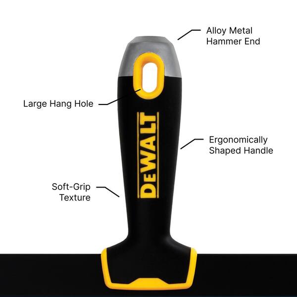 DEWALT 10 in. Blue Steel Taping Knife with Soft Grip Handle DXTT 2 126