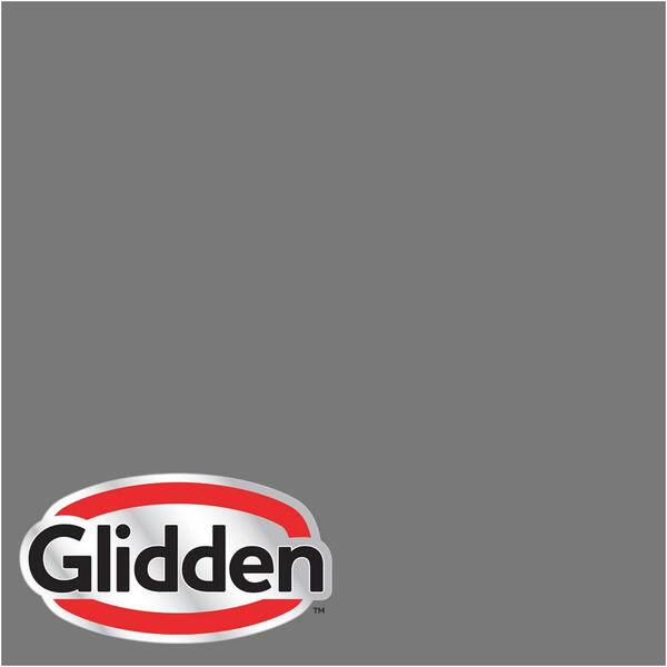 Glidden Premium 1 gal. #HDGCN64 Elegant Charcoal Semi-Gloss Interior Paint with Primer