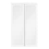 2 Panel Handcrafted Bypass Wooden Sliding Closet Door HSSB- 0009