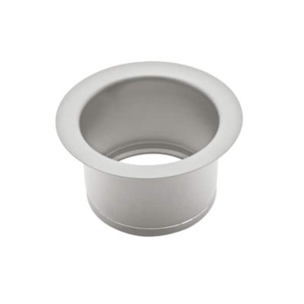 ROHL Extended 2-1/2 in. Disposal Flange or Throat for Fireclay Sinks and Shaws Sinks in Stainless Steel