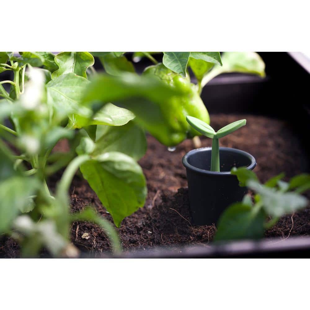 Graphite Resin Elevated Garden Bed with Self-Watering System