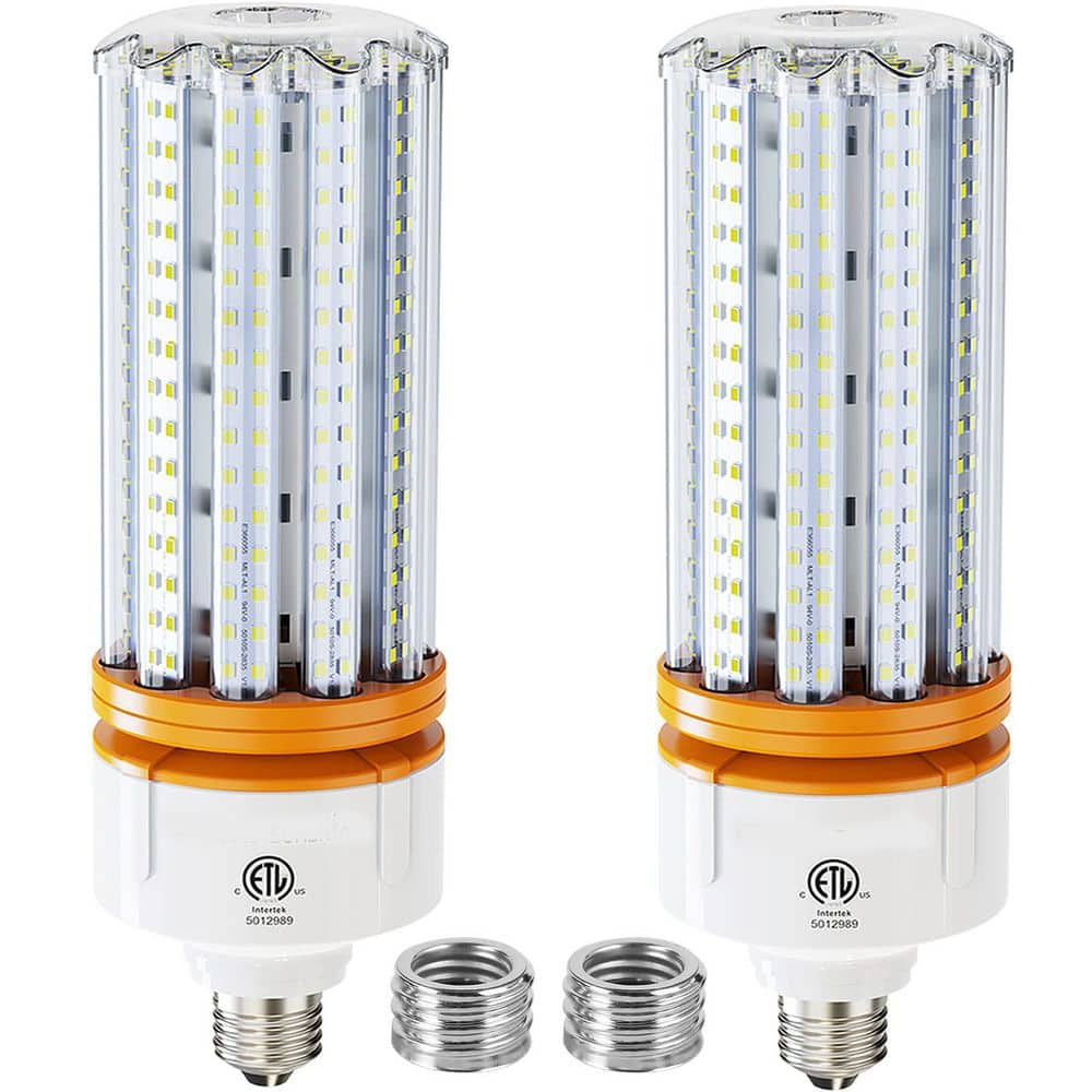 1000W 15000 Lumen LED Corn Bulb Area Work Light Daylight White Tool Only E26/E39 Base 2 Pack price history on PriceWatchPro