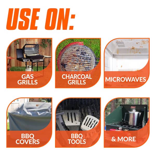 20 oz. Heavy-Duty Aerosol BBQ and Grill Cleaner (12-Pack)