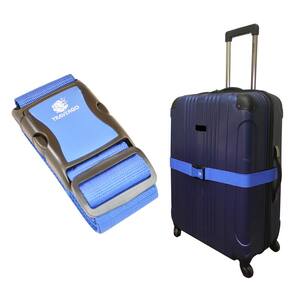 Luggage Strap Solid Color in Blue