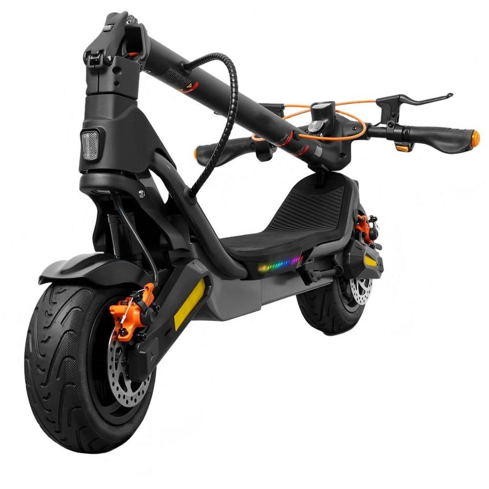 2-Wheel Foldable Electric Scooter with Damping Adjustable Suspensions and Turn Signals for Adults, 220-330 lbs. Load price history on PriceWatchPro