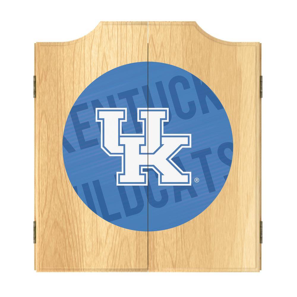 University of Kentucky Wordmark 20.5 in. Dart Board with Darts