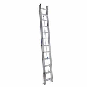 24 ft. Aluminum Extension Ladder with 250 lbs. Load Capacity Type l Duty Rating