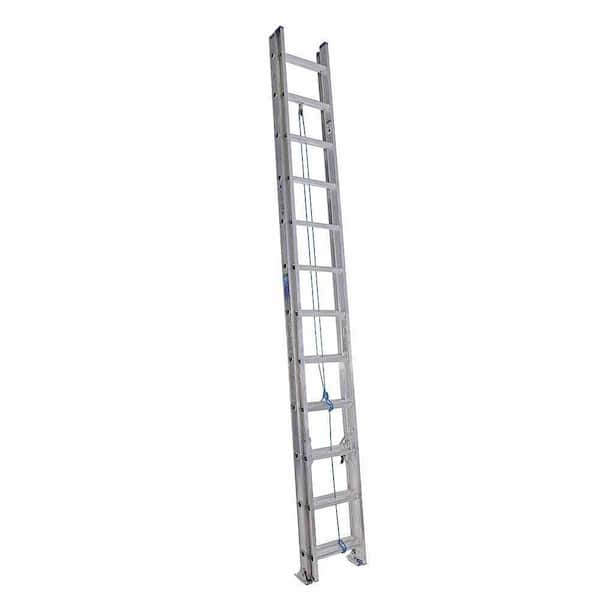 Werner 24 Ft Aluminum Extension Ladder 23 Ft Reach Height With 250   Werner Extension Ladders D1324 2 64 600 