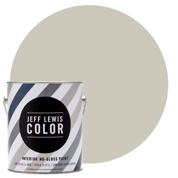 Jeff Lewis Color 1-gal. #JLC211 Canvas No-Gloss Ultra-Low VOC Interior Paint