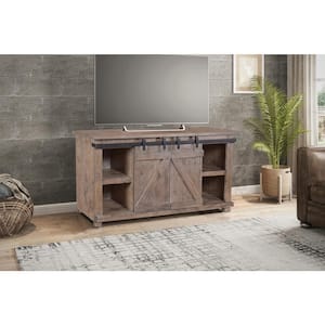 Stowe 60 in. Rustic Gray TV Stand Fits TV's up to 70 in. with Cable Management