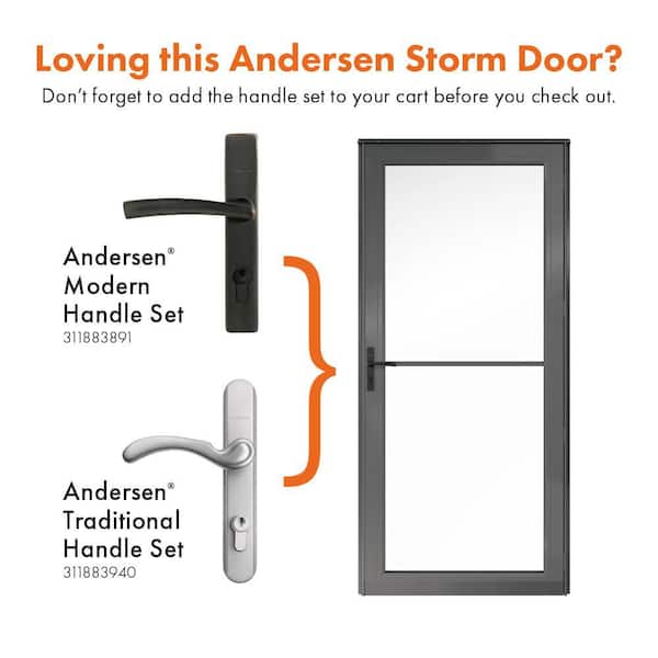4000 Series Full View Retractable Storm Door