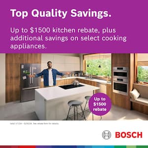 Bosch 24 Built-in Dishwasher - Stainless Steel