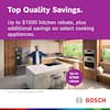 Bosch SHSM63W52N 300 Series Top Control Tall Tub Scoop Handle