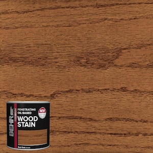 8 oz. #TIS-528 Red Oak Transparent Oil-Based Penetrating Interior Wood Stain