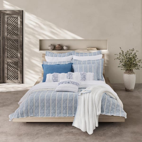 Unbranded Pacifica Full/Queen Cotton Coverlet