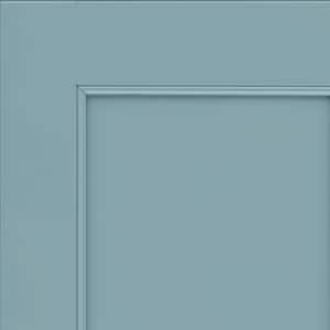 7.3125-in. W x 0.75-in. D x 7.3125-in. H. Thornton Cabinet Door Sample in Caribbean