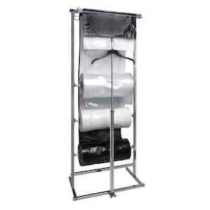Chrome Metal Clothes Rack 29 in. W x 74 in. H