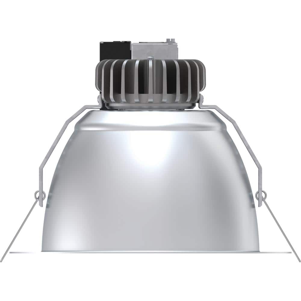8'' Silver Aluminum Dimmable LED Retrofit Recessed Light