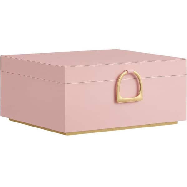 MIKIMOTO International ジュエリーボックス ピンク Elegant 2-Layer Jewelry Box with Handle, Jelly Pink UMQWY3 - The