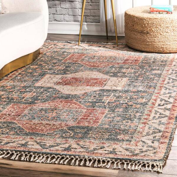 Honeybloom Denali Neutral Flatweave Area Rug, 5x7, Jute Sold by at Home